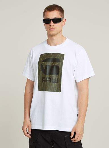 Burger Box Rain Loose T-Shirt